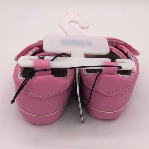 K-Swiss Pink and White Striped Sneaker Baby Girls size 2 NWT 3-6 Month Soft Sole - Picture 6 of 10